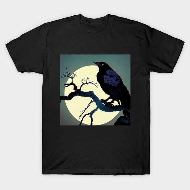 Raven on a Branch T-Shirt by Generation Last